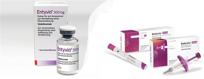 Entyvio / Vedolizumab Infusion und Fertigspritze